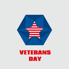 Vector illustration for Veterans day