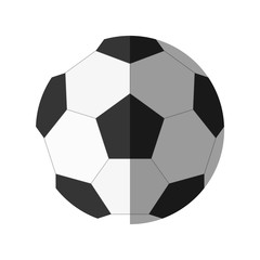 balloon soccer isolated icon vector illustration design