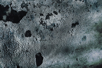 Textured wall covered with cracked whitewash © sudok1