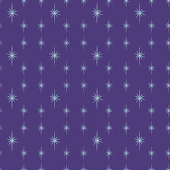 Shiny star night, Seamless background with abstract stars