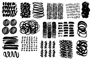 Hand-drawn ink collection