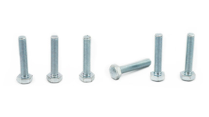 Steel bolt and shim