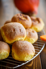 Pumpkin sweet buns