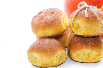Pumpkin sweet buns