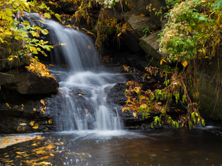 Fototapeta na wymiar Waterfall in the Park 2