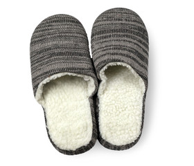 slippers with fur