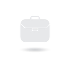 Case Icon vector isolated on white background. briefcase symbol for your design, logo, application, UI