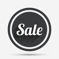 Sale sign icon. Special offer symbol.