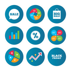 Sale speech bubble icon. Discount star symbol.