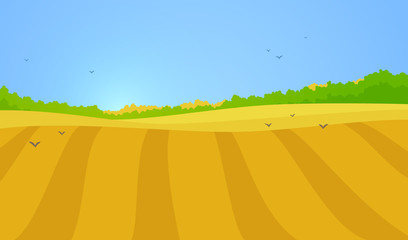 Vector landscape © barkarola