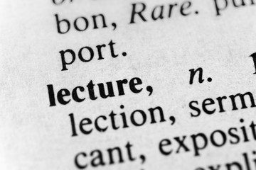 Lecture