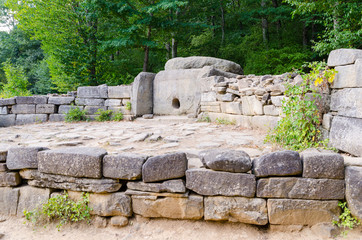 Dolmen in the Zhane river valley, Russia