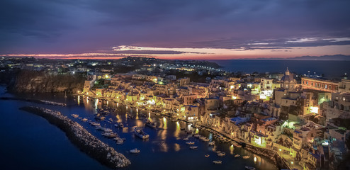 Corricella Village, Island of Procida, Naples, Italy