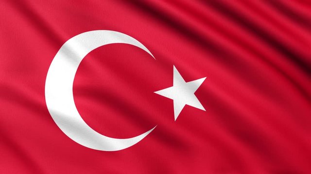 4k Turkis Flag