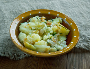 Belarusian potato stew