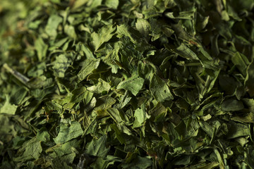 Dry Organic Green Parsley Flakes