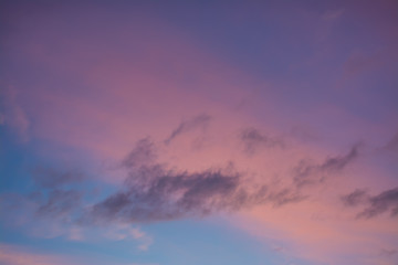 Fototapeta na wymiar the multi-colored sky