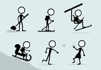 Charakter: Wintersport