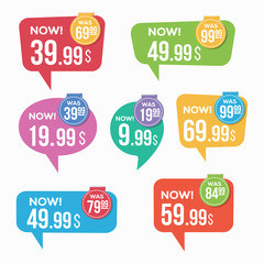 Sale Stickers Collection. Sale sticker. Sales. Sale now.