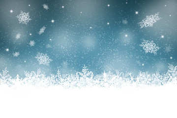 Fototapeta premium Background - Winter