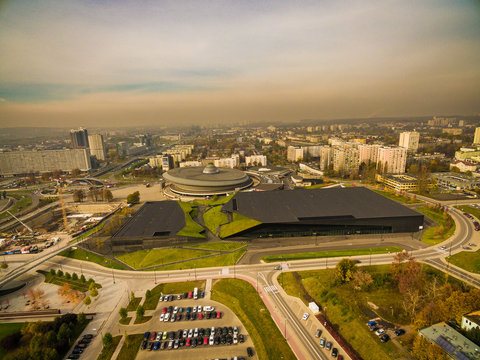 Katowice Miasto Spodek Centrum Kultury