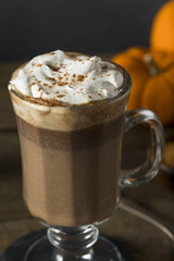 Homemade Pumpkin Spice Hot Chocolate