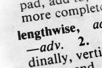Obraz premium Lenghtwise