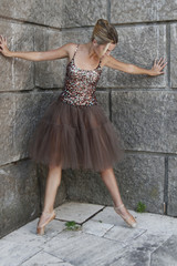 Naklejka premium ballerina