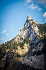 Moutain at the Traunsee