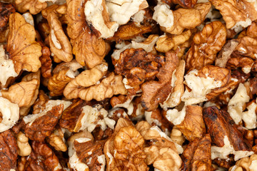 Ядра грецких орехов россыпью