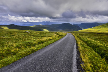 Naklejka premium Beautiful landscape of Norway, Scandinavia