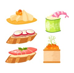 Healthy breakfast vector