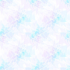 Vector ice background. Icy water pattern. Glass winter seamless backdrop.For new year and christmas. Pastel. Seamless.