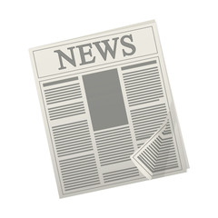 news paper information isolated icon vector illustration design