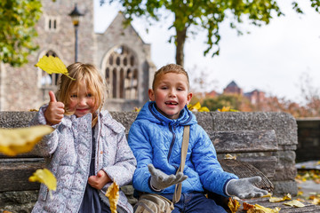 Autumn portrait in Bristol, England
