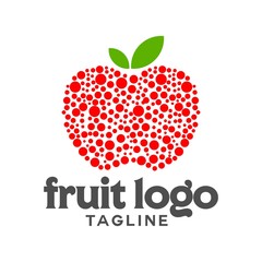 fruit vector logo