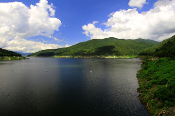 Fototapeta premium River Dam in Thailand.