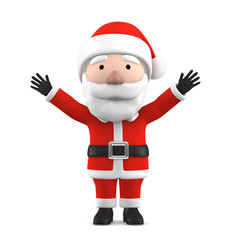 サンタクロース 3Dイラスト
