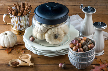 Autumn Table Setting