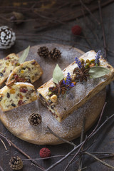 ドライフルーツのパウンドケーキ