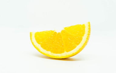 orange isolated on white background