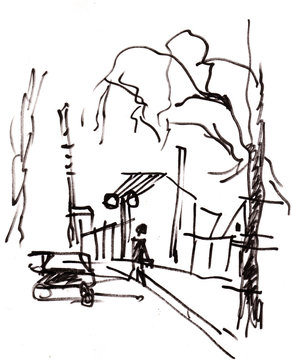 Instant sketch, near barier