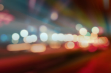 abstract background with bokeh defocused lights and shadow