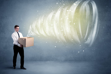 Whirlwind in box concept