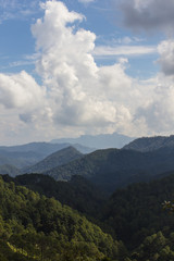 View doi luang chiangdoa form Loa Woo, Whianghaeng Chiangmai Tha