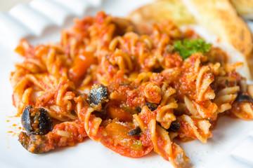 Italian Pasta with Tomato Sauce