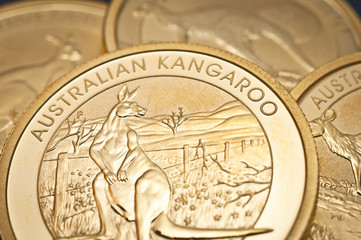 Goldmünzen Kangaroo