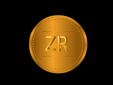 ZR Initial Logo for your startup venture