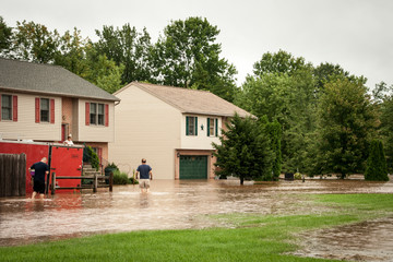 Fototapeta na wymiar Storm Flooding
