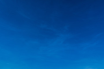 Blue sky background